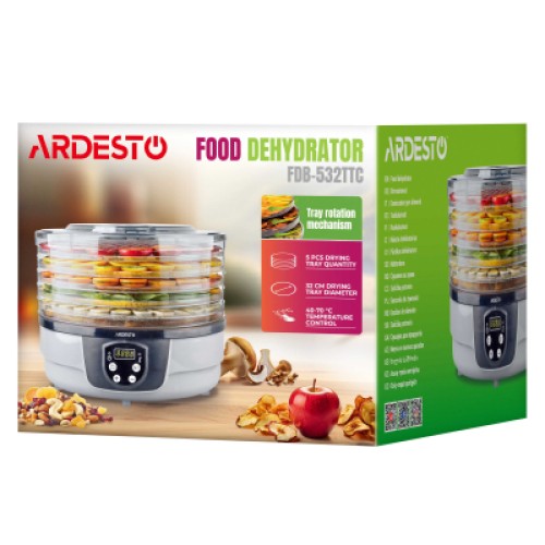 Сушка для овощей и фруктов Ardesto FDB-532TTC