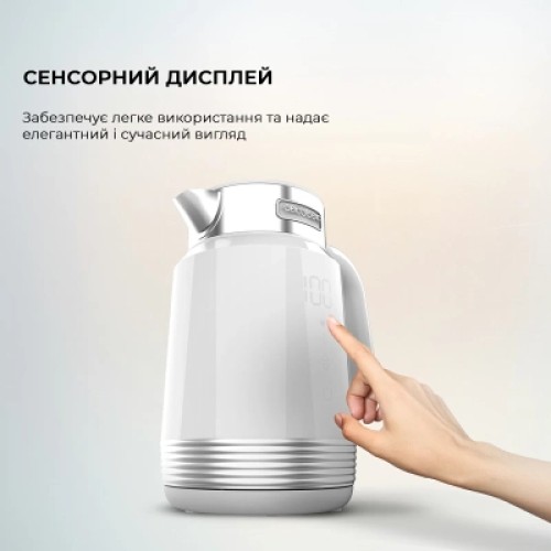 Электрочайник Cecotec ThermoSense 600 Touch White (CCTC-01749)