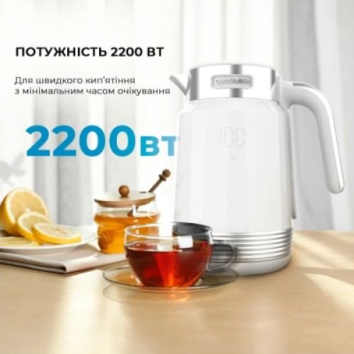 Электрочайник Cecotec ThermoSense 600 Touch White (CCTC-01749)
