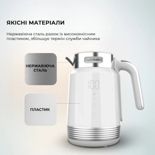Электрочайник Cecotec ThermoSense 600 Touch White (CCTC-01749)