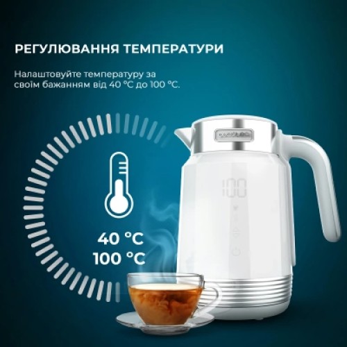 Электрочайник Cecotec ThermoSense 600 Touch White (CCTC-01749)