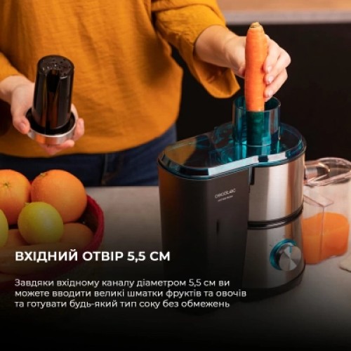 Соковыжималка Cecotec Juice&Fresh 400 Titan Black (CCTC-04153)