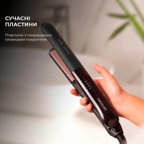 Выпрямитель для волос Cecotec RitualCare 1200 HidraProtect Titanium Ion Touch (CCTC-03405)