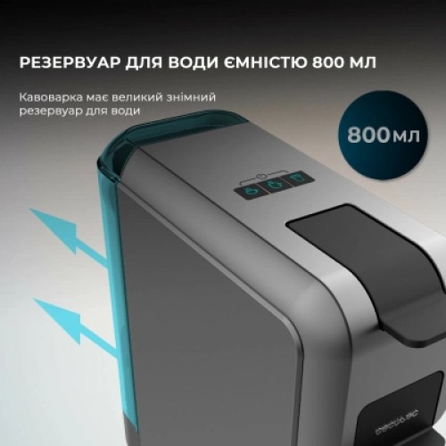 Капсульная кофеварка Cecotec FreeStyle Compact Black (CCTC-01851)