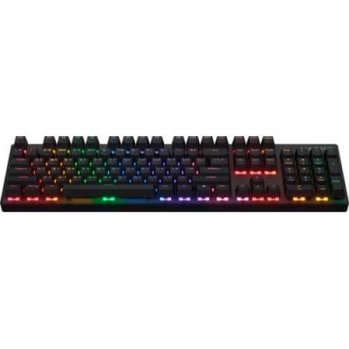 Клавиатура Hator Icefall Mecha Rainbow Wireless/USB Black (HTK204UA)