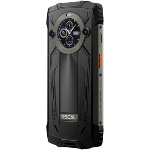 Мобильный телефон Oscal Pilot 2 8/256GB Black