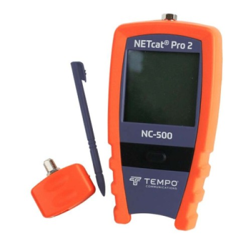 Тестер кабельный Tempo NETcat Pro 2 (NC-500) опред. расстояния до повреждения (TDR) (GT-NETcat Pro)