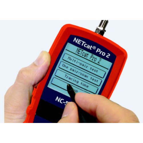 Тестер кабельный Tempo NETcat Pro 2 (NC-500) опред. расстояния до повреждения (TDR) (GT-NETcat Pro)