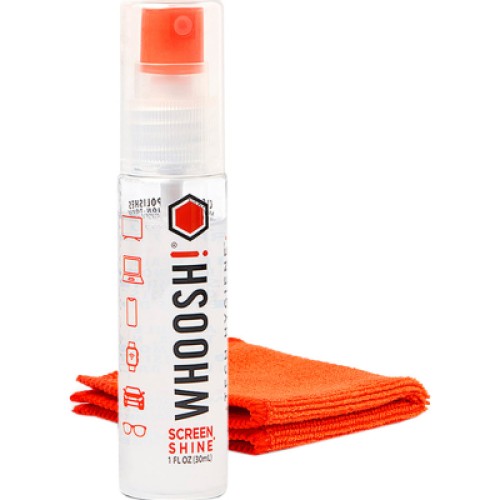 Спрей для очистки Whoosh! Screen Shine GO 30ml, microfiber 14x14cm (1FG30ENFR)