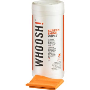 Салфетки Whoosh! Screen Shine 70 WIPES + 1microfiber 14х14cm (1FGWP70ENFR/1FG70WPENFR)