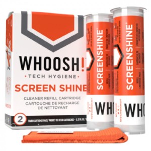 Спрей для очищення Whoosh! Screen Shine Pro REFILL CARTRIDGES 2*500ml (CTG2PK473)