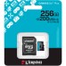 Карта памяти Kingston 256GB microSDXC сlass 10 UHS-I U3 V30 A2 Canvas Go Plus G4 (SDCG4/256GB)