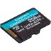 Карта памяти Kingston 256GB microSDXC сlass 10 UHS-I U3 V30 A2 Canvas Go Plus G4 (SDCG4/256GBSP)