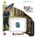 Карта памяти Kingston 512GB microSDXC сlass 10 UHS-I U3 V30 A2 Canvas Go Plus G4 (SDCG4/512GBSP)