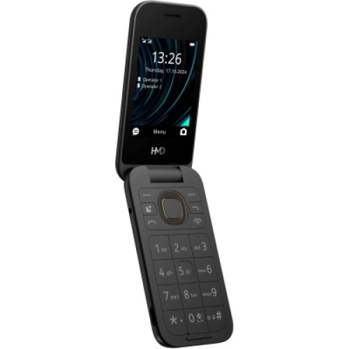 Мобильный телефон HMD 2660 4G Flip DS Black