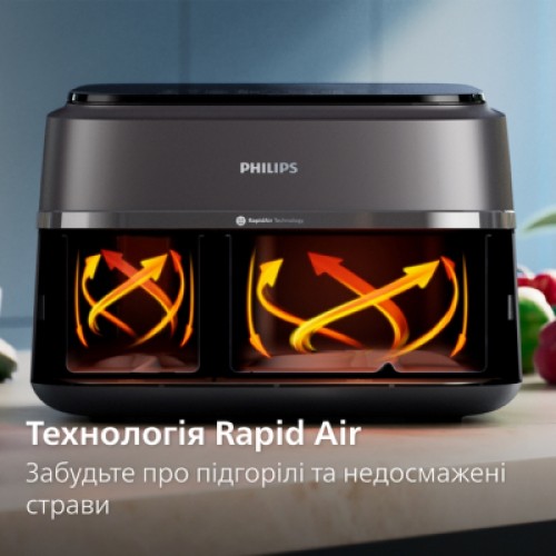 Мультипечь Philips Ovi Dual Series 3000 (NA350/03)