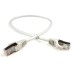 Патч-корд 0.5м FTP cat 5е CU gray Eserver (14120 / CAT.5E FTP CORD-0.5M-GRY)