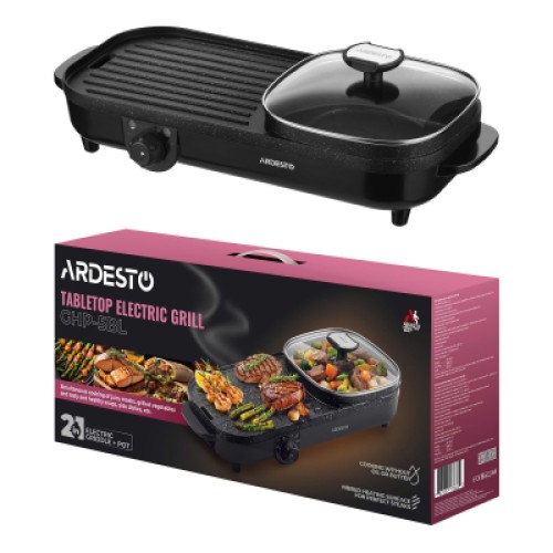 Электрогриль Ardesto GHP-5BL