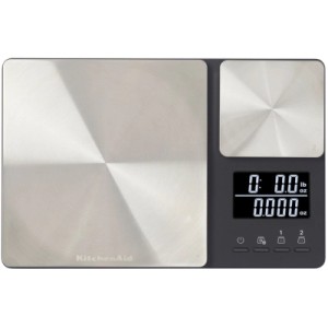 Ваги кухонні KitchenAid Measuring KQ909G, з подвійною платформою