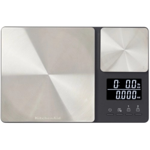 Весы кухонные KitchenAid Measuring KQ909G, з подвійною платформою