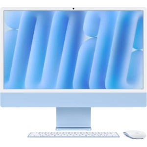 Комп'ютер Apple 24" iMac Retina 4.5K / Apple M4 (10-c/CPU, 10-c/GPU), 16, 512, Blue (MWV33UA/A)