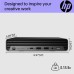 Компьютер HP Pro 400 G9 Mini / i3-13100T, 8, 512, WiFi, кл+м (885G3EA)