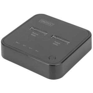 Док-станція для накопичувачів Digitus Dual M.2 NVMe SSD USB Type-C 3.2 Black (DA-71545)