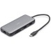 Порт-репликатор Digitus USB-C > 2xHDMI/2xUSB-A/USB-C/SD/MicroSD/RJ54 (DA-70915)