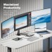 Порт-репликатор Digitus USB-C > 2xHDMI/DP/2xUSB-A/USB-C/SD/MicroSD/RJ54/DC/Audio (DA-70917)