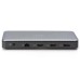Порт-репликатор Digitus USB-C > 2xHDMI/DP/2xUSB-A/USB-C/SD/MicroSD/RJ54/DC/Audio (DA-70917)