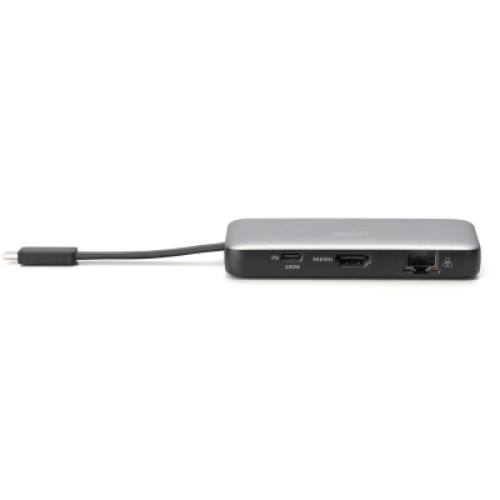 Порт-репликатор Digitus USB-C > HDMI/2xUSB-A/USB-C/SD/MicroSD/RJ54 (DA-70914)