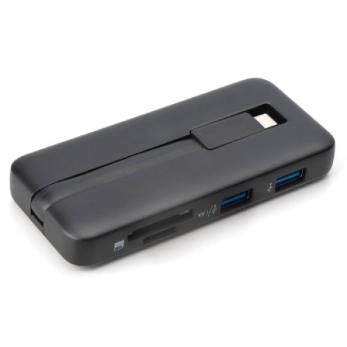 Порт-репликатор Digitus USB-C > HDMI/2xUSB-A/USB-C/SD/MicroSD/RJ54 (DA-70914)