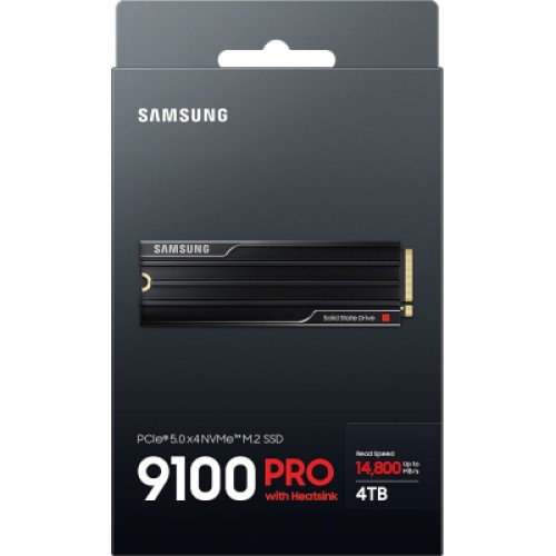 Накопитель SSD M.2 2280 4TB 9100 PRO Heatsink Samsung (MZ-VAP4T0CW)