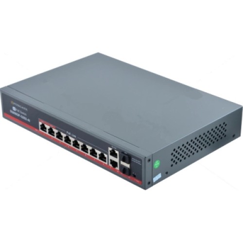Коммутатор сетевой FoxGate S5808GP-G2S2-AI (120W)