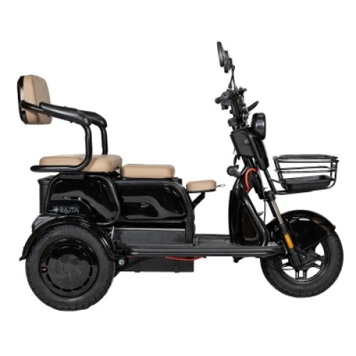 Електроскутер Atlas Elegant Trike 800W Black (4016)