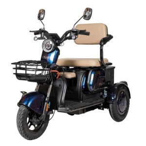 Електроскутер Atlas Elegant Trike 800W Cyan Blue (4015)