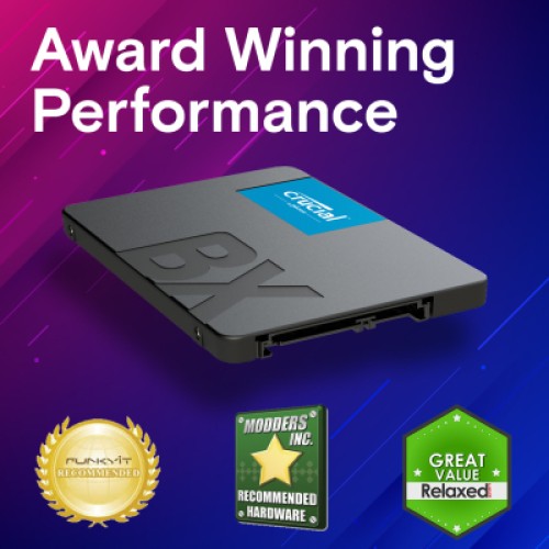 Накопитель SSD 2.5" 4TB Micron (CT4000BX500SSD1)
