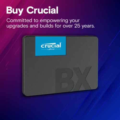 Накопитель SSD 2.5" 4TB Micron (CT4000BX500SSD1)