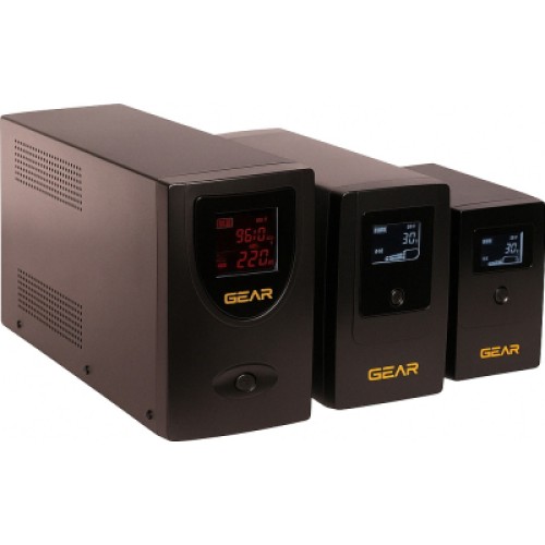 Источник бесперебойного питания GEAR GU-1200PLCD