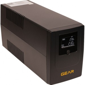 Источник бесперебойного питания GEAR GU-1200PLCD