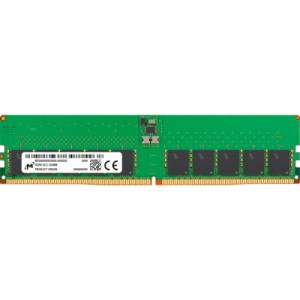 Модуль памяти для сервера Micron 32GB DDR5 ECC UDIMM 2Rx8 5600 CL46 (16Gbit) (Single Pack) (MTC20C2085S1EC56BR)