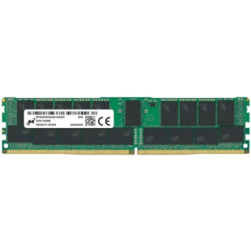Модуль памяти для сервера Micron DDR4 VLP RDIMM 16GB 1Rx4 3200 CL22 (8Gbit) (MTA18ADF2G72PZ-3G2E1)