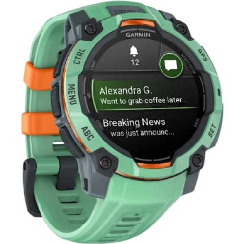 Смарт-часы Garmin Instinct 3, 45mm, AMOLED, Neo Tropic Bezel w/Neo Tropic Bnd, GPS смарт-годинник (010-02936-01)