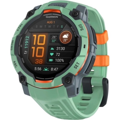 Смарт-часы Garmin Instinct 3, 45mm, AMOLED, Neo Tropic Bezel w/Neo Tropic Bnd, GPS смарт-годинник (010-02936-01)