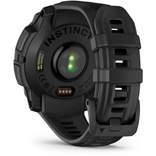 Смарт-часы Garmin Instinct 3, 45mm, Solar, Black Bezel with Black Band, GPS смарт-годинник (010-02934-00)