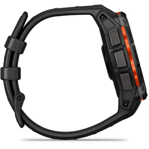 Смарт-часы Garmin Instinct 3, 45mm, Solar, Black Bezel with Black Band, GPS смарт-годинник (010-02934-00)