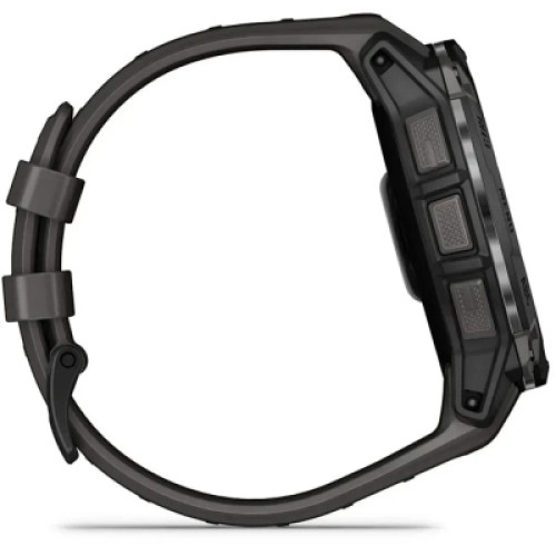 Смарт-часы Garmin Instinct 3, 50mm, AMOLED, Black Bezel with Charcoal Band, GPS смарт-годинник (010-03020-00)
