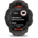 Смарт-часы Garmin Instinct 3, 50mm, Solar, Black Bezel with Charcoal Band, GPS смарт-годинник (010-02935-00)