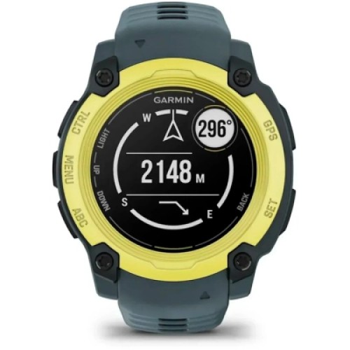 Смарт-часы Garmin Instinct E, 40 mm, Electric Lime Bezel w/ Twilight Band, GPS смарт-годинник (010-02932-01)