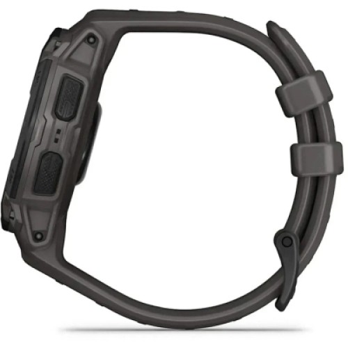 Смарт-часы Garmin Instinct E, 45 mm, Black Bezel with Charcoal Band, GPS смарт-годинник (010-02933-00)